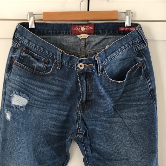 Lucky Brand 221 Original Straight Jeans 34W/32L - Picture 2 of 8